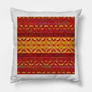 Warm Woolen Weaving Pillow