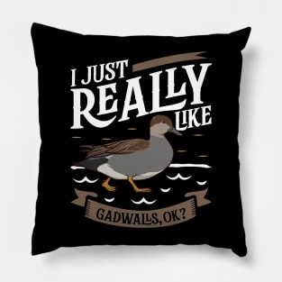 I just really like Gadwalls Pillow