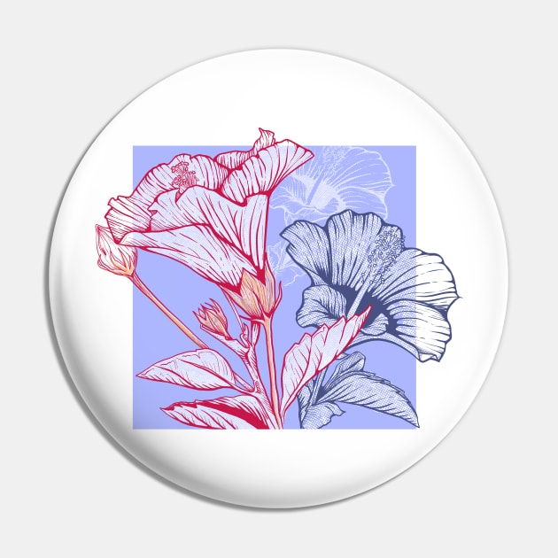 Contemplating hibiscus Pin by romulofq