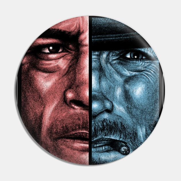 Mifune / Eastwood, Yojimbo, A fistful of dollars Pin by PeligroGraphics