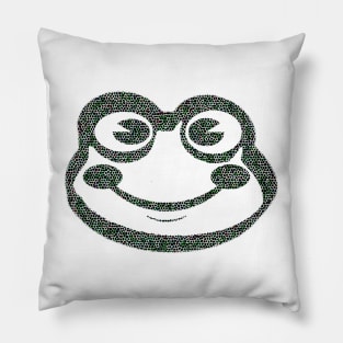 funny frog Pillow