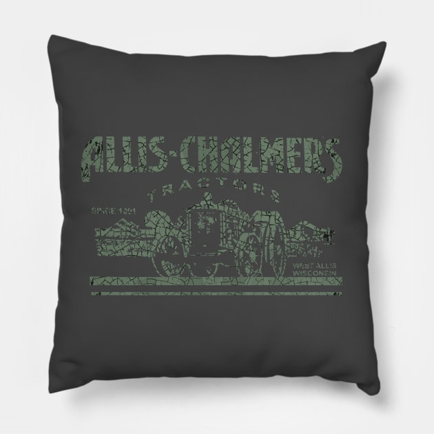 Allis Chalmers Tractors Pillow by Midcenturydave