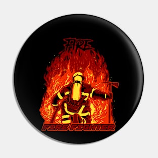 Fire Fighter Pin