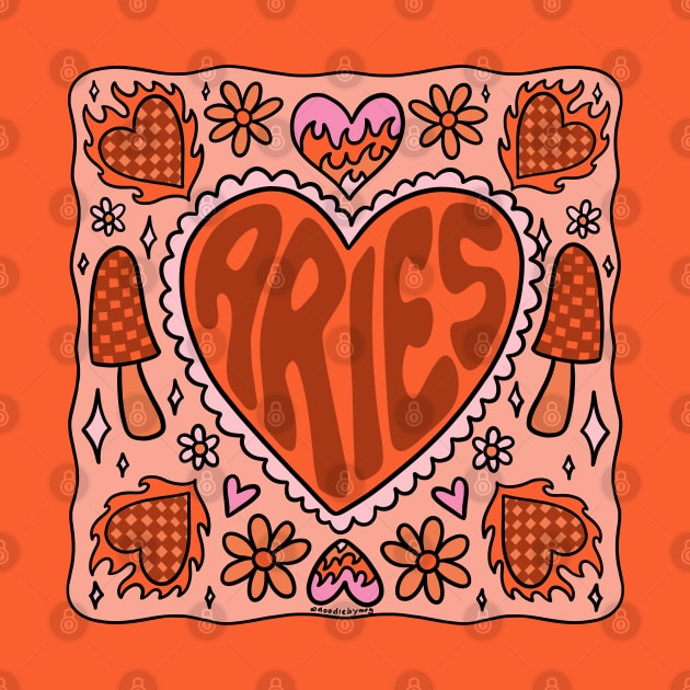 Aries Heart by Doodle by Meg