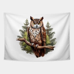 Great Horned Owl Tapestry