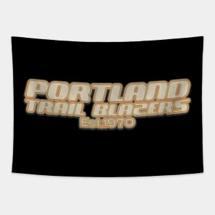 Portland Trail Blazers  / Old Style Vintage Tapestry