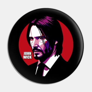 John Wick Design Pin