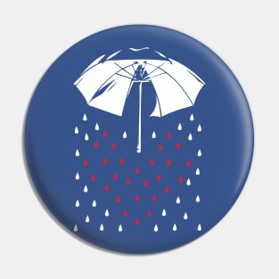 Umbrella Rain Love Pin