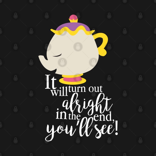 Mrs. Potts by WereAllMadBoutique