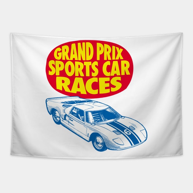 Grand Prix Sports Car Races | Automotive | Automobilies | Matchbox Tapestry by japonesvoador