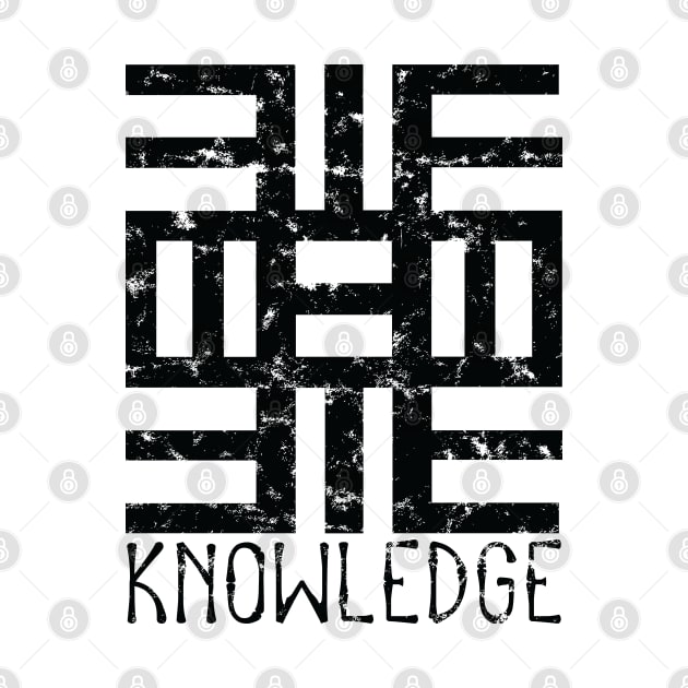 African Adinkra Sankofa Symbol "Knowledge" Black. by Vanglorious Joy