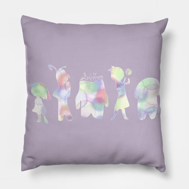 inside out emotions Pillow by sam_c