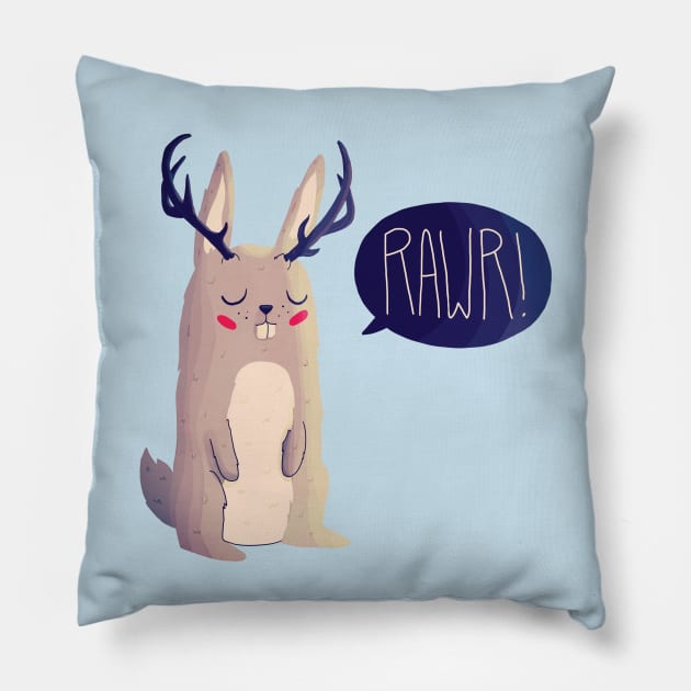 Fearsome Critter Pillow by nanlawson