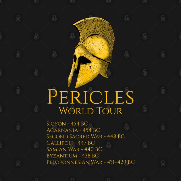 Ancient Greek History Pericles World Tour Classical Athens by Styr Designs