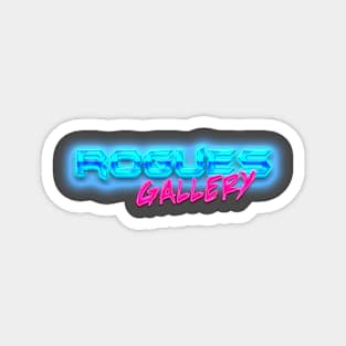 ROGUES GALLERY 80s Text Effects 6 Magnet