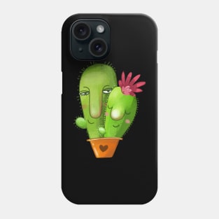 Cute Cactus Twin Phone Case