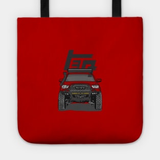 4Runner TRD Offroad adventures - Red Essential Tote