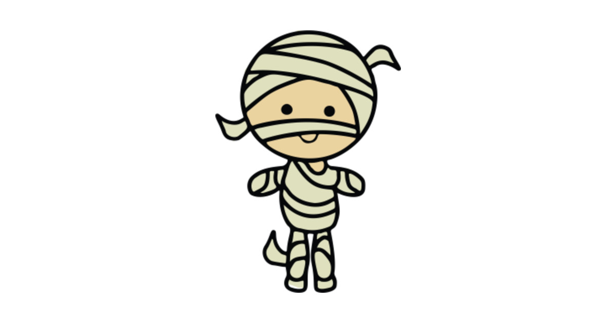 Download Cute cartoon mummy - Mummy - T-Shirt | TeePublic