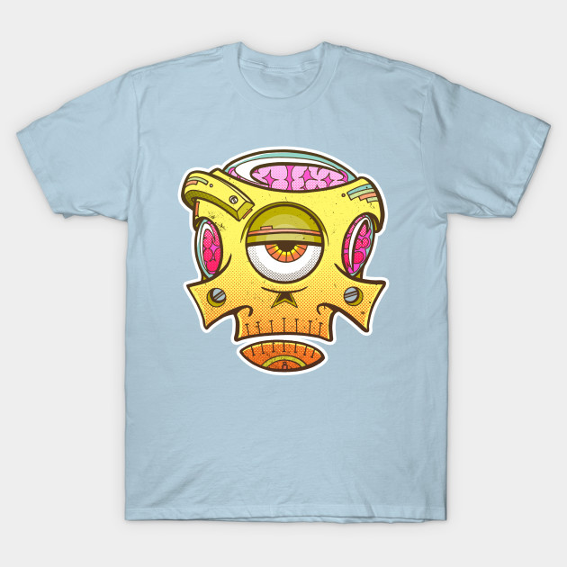 Disover Uni Eye SkullBot - Skulls - T-Shirt