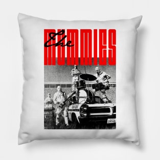 The Mummies ••• Aesthetic Faded Style 90s Pillow