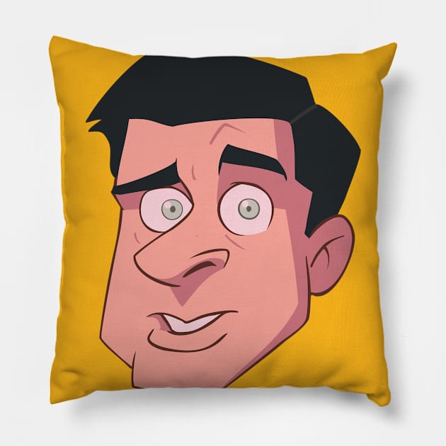 Never be a Caricature Pillow by RCelis