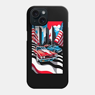 New York American Flag Phone Case