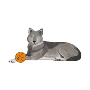 Basketball Wolf T-Shirt