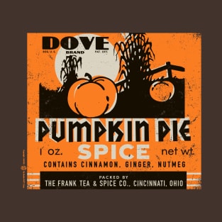 Vintage Pumpkin Spice Label T-Shirt