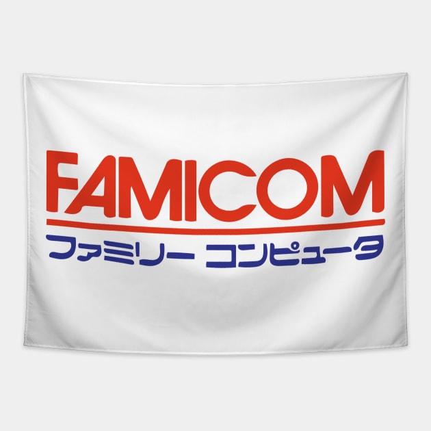 FAMICOM Tapestry by Doc Multiverse Designs