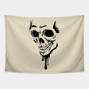 demons, monsters, movies, fear, venom, horor, scull Tapestry