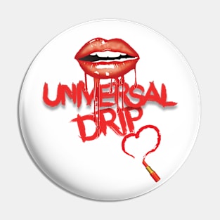 Universal Drip Fashion Lips Pin