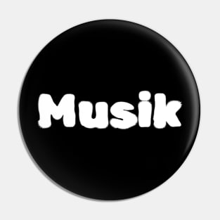 Musik Music Lover Musician Gift Pin