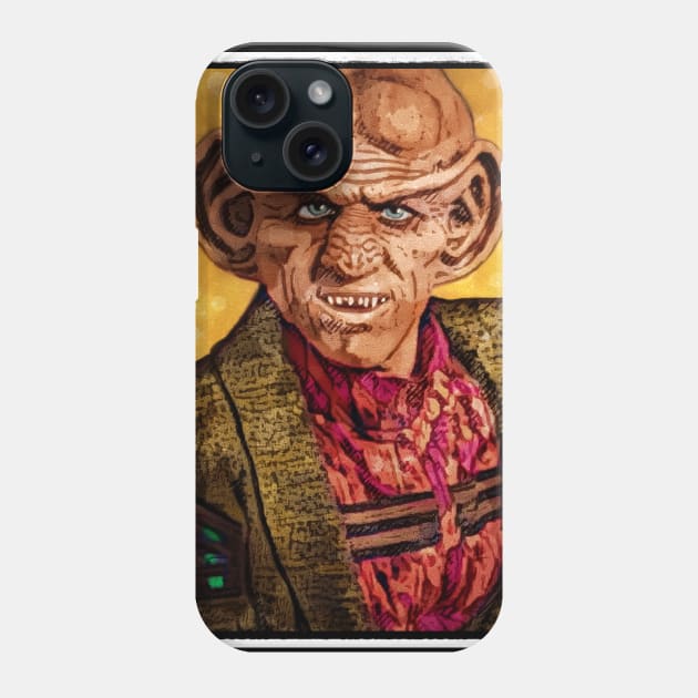 Good Luck Shiny Space Station Bartender Phone Case by OrionLodubyal