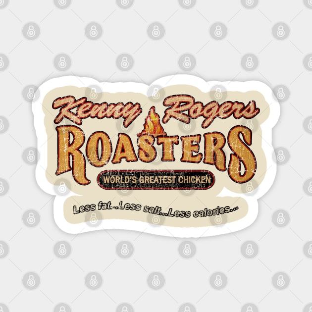 Kenny Rogers Roasters 1991 Magnet by Thrift Haven505