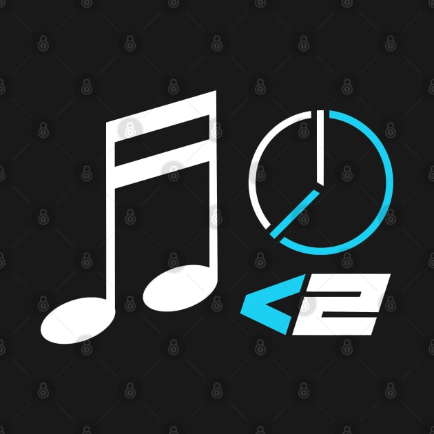 Music Less Than Two Minutes Icon by MOULE
