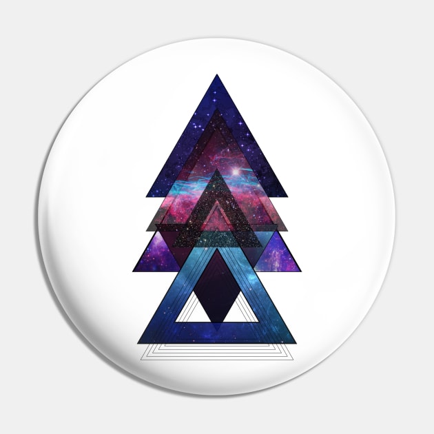 Triangle Universe Space Pin by jumpingmaster