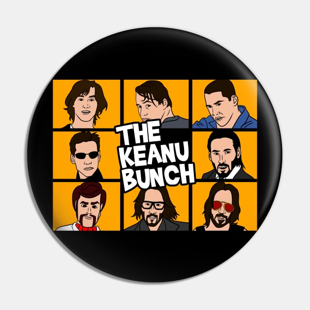 The Keanu Bunch Pin by nickbeta