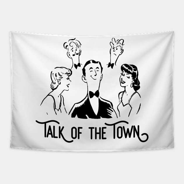 Talk of the Town Tapestry by thepeartree