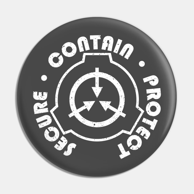 Copy of SCP Foundation Logo (W) | Pin