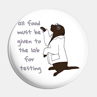 Lab Testing Food Pin