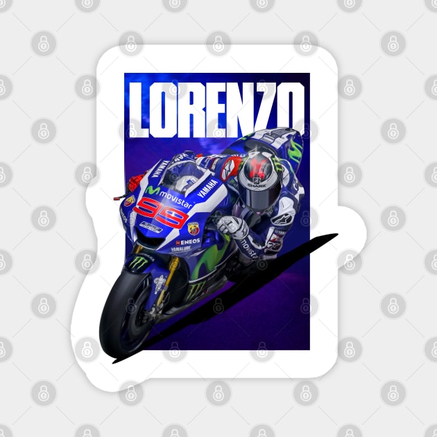 Lorenzo Magnet by Retroquarter