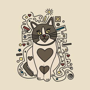 Love cat T-Shirt