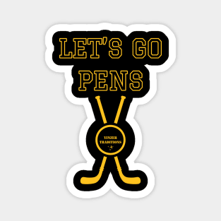 Let’s Go Pens Magnet