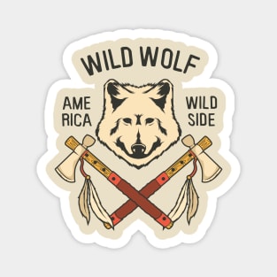 Wild Wolf Magnet