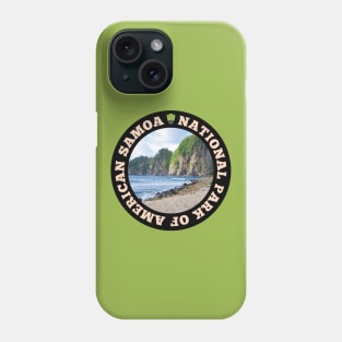 National Park of American Samoa circle Phone Case