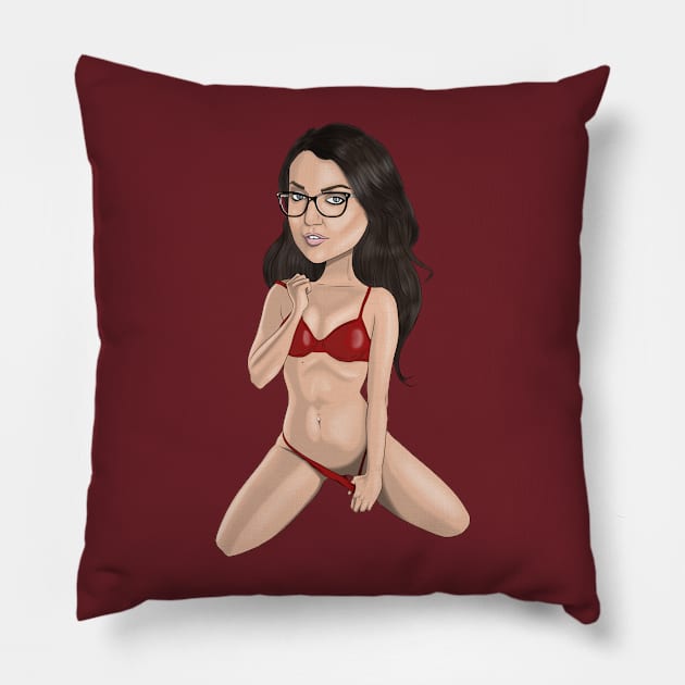 kaylieann 2 Pillow by bobgoodallart