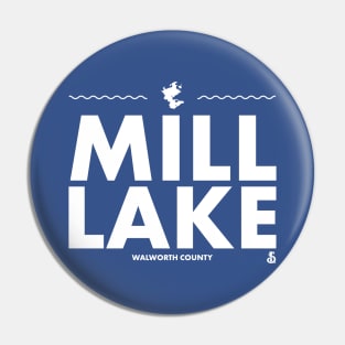 Walworth County, Wisconsin - Mill Lake Pin