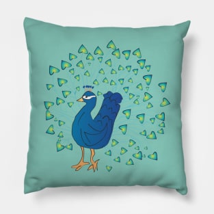 Peacock Pillow