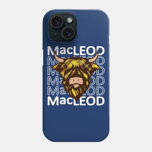 Clan MacLeod - Hairy Coo Phone Case