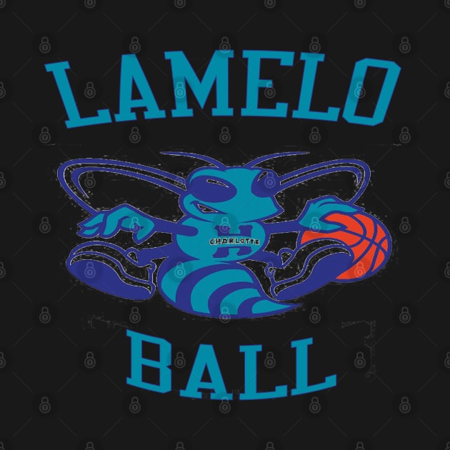Lamelo Ball in Charlotte by IronLung Designs